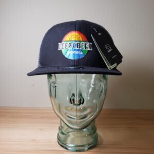Decky Men's One Size Deep Creek Gardens Snapback Trucker Hat‎ Oregon New